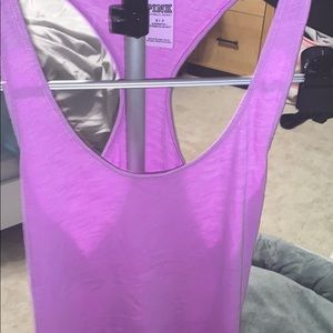Purple pink tank top